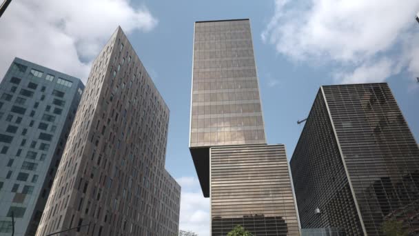 Images des bâtiments du quartier technologique de Barcelone - Séquence, vidéo