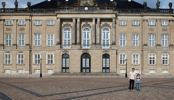 Palais de la Reine Danemark copenhagen Amalienborg château
 - Photo, image