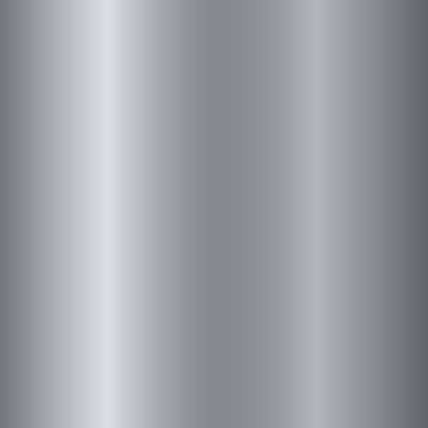 Textura panorama de metal plateado con reflexión - fondo - Vector, imagen