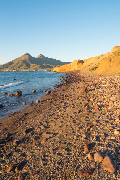 Cabo de Gata coast at sunrise - 写真・画像