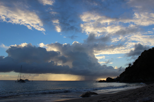 zonsondergang zee - Foto, afbeelding