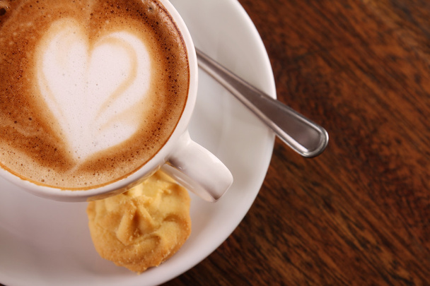 Delicious aromatic cappuccino - Photo, Image