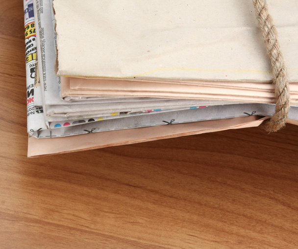 Newspapers stack - Foto, afbeelding