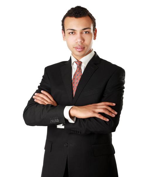 Young businessman standing - Φωτογραφία, εικόνα