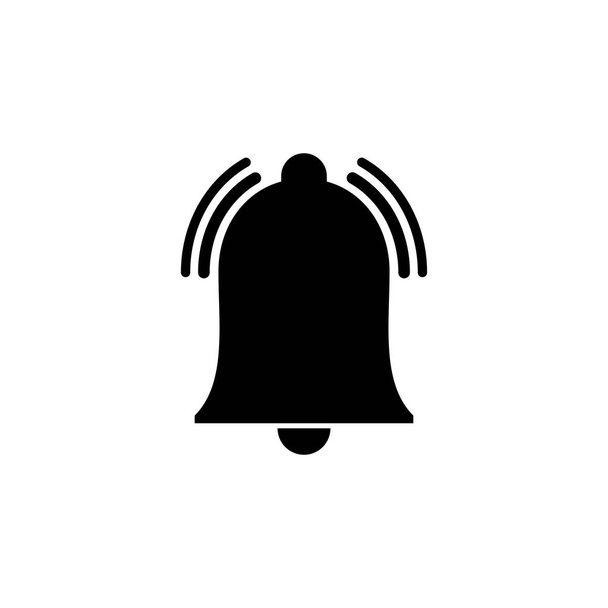 Bell Icon διάνυσμα. Εικονίδιο κοινοποίησης για την ιστοσελίδα σας desig - Διάνυσμα, εικόνα