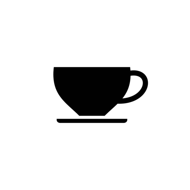 kávécsésze ikon vektor. csésze egy kávé ikon vektor. - Vektor, kép