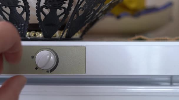 Temperatursenkung im Kühlschrank durch spezielle Regelung - Filmmaterial, Video