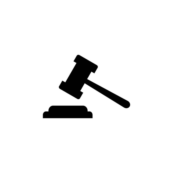 Вектор значка Гевеля. суддя дав іконку вектор. вектор значка закону. аукціонний молоток
 - Вектор, зображення