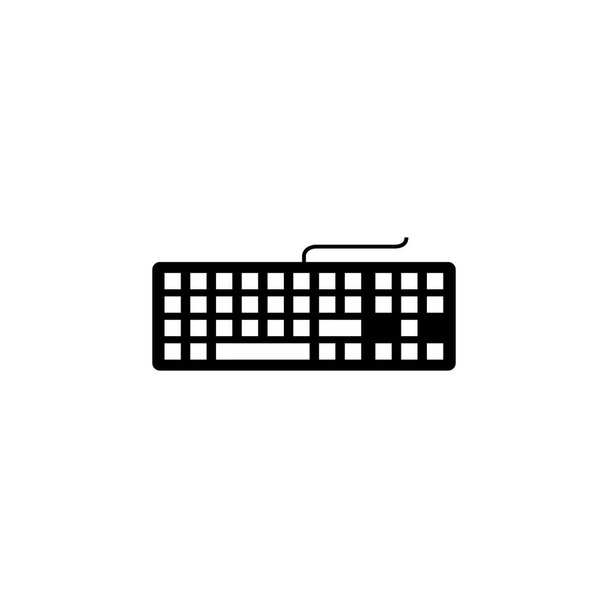 Keyboard icon vector. keyboard vector symbol - Vector, Image