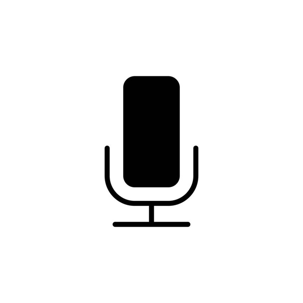 mikrofon ikon vektor. karaoke ikon vektor - Vektor, kép