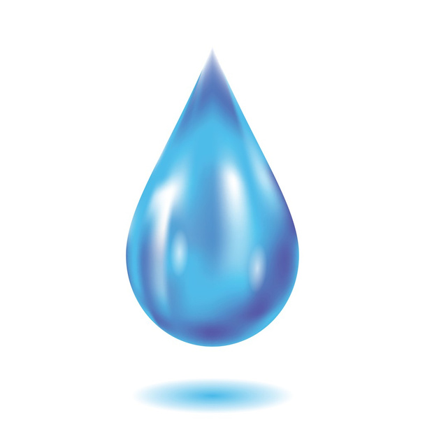 Капля воды - Вектор,изображение