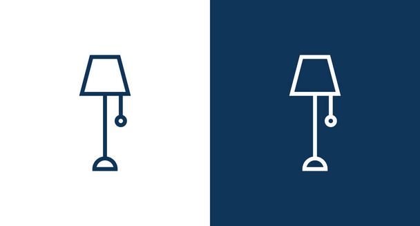 Lamp icon for web and mobile - Vector, Image