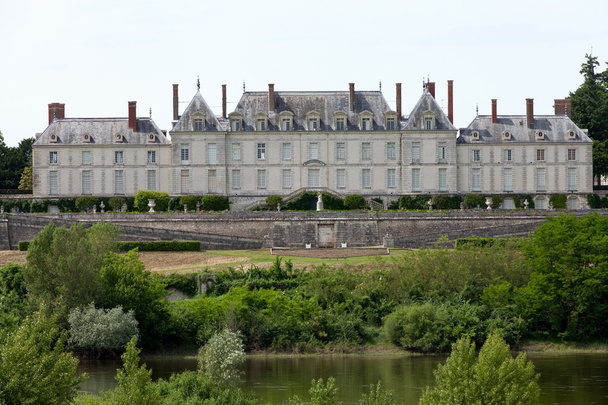 Шато де Менар это замок, связанный с мадам де Помпадур. Долина Луары, Франция - Фото, изображение