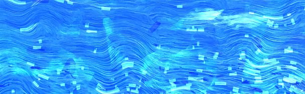Tasarımınız için deniz boyalı vektör vintage suluboya resmi - Vektör, Görsel