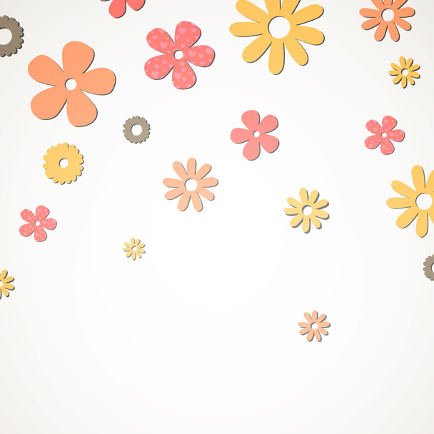 Vector Flower Background - Vettoriali, immagini