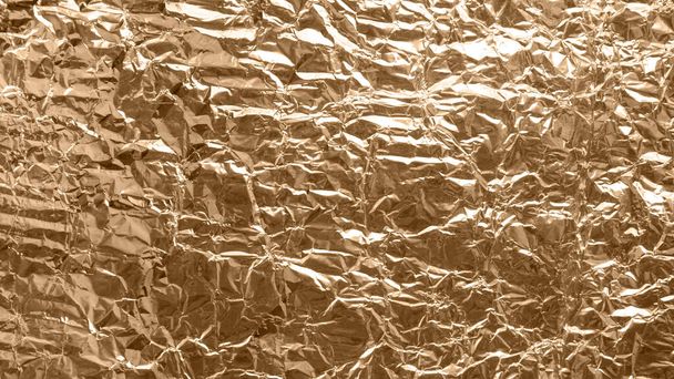 Feuille froissée texture fond, mur d'aluminium, métal - Photo, image