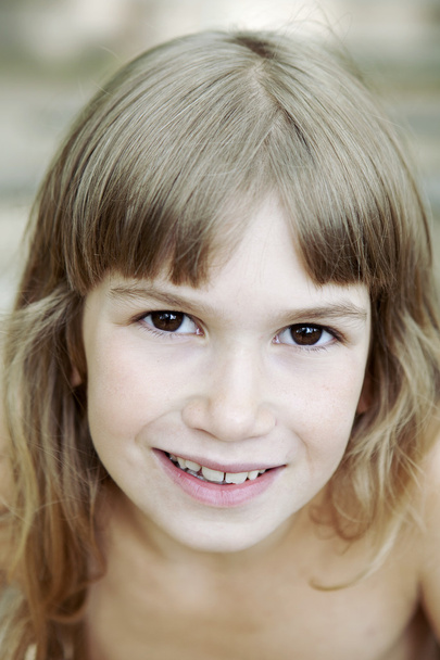 young happy girl smiling,  - Fotografie, Obrázek