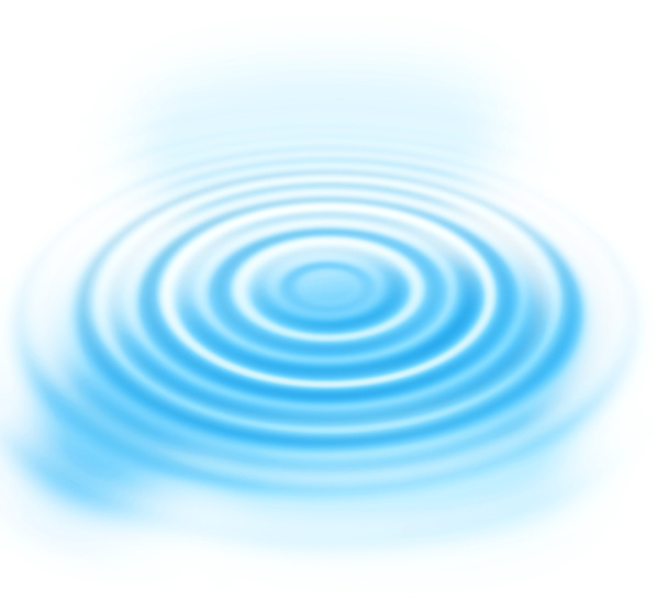 Blue water ripples abstract background  - Photo, Image
