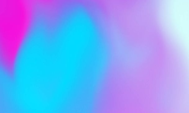 Abstrakter Verlauf blau lila und rosa weicher Wolkenhintergrund in bunten. - Foto, Bild
