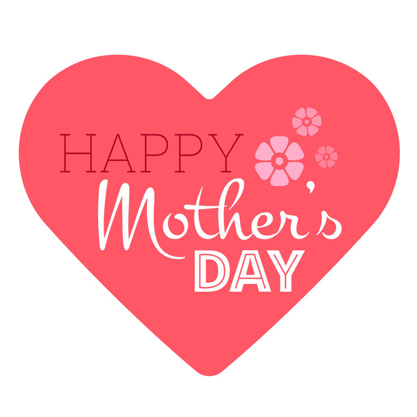 Happy Mother's Day - Vector, Image