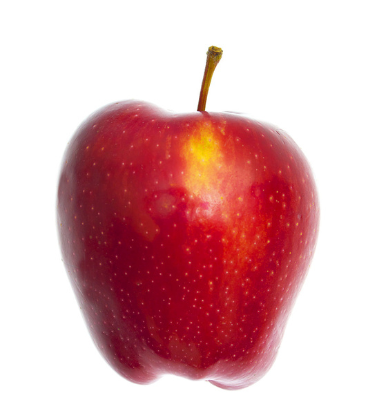 roter Apfel isoliert auf weißem - Foto, Bild