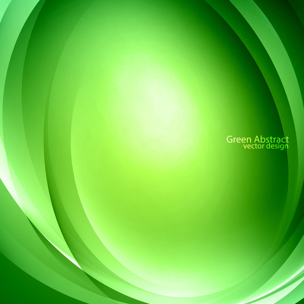 Green abstract design - Vector, Image