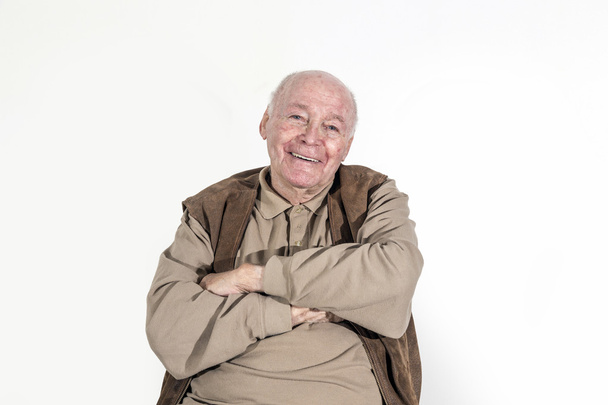 anciano jubilado
 - Foto, Imagen