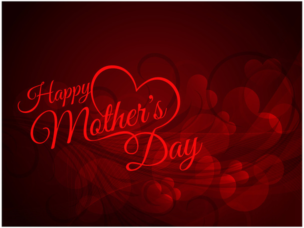 Beautiful mother's day Background design. - ベクター画像