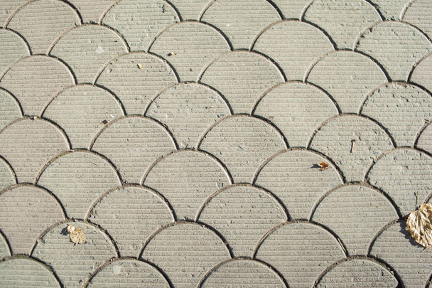 Texture des pavés de pierre voûtés - Photo, image