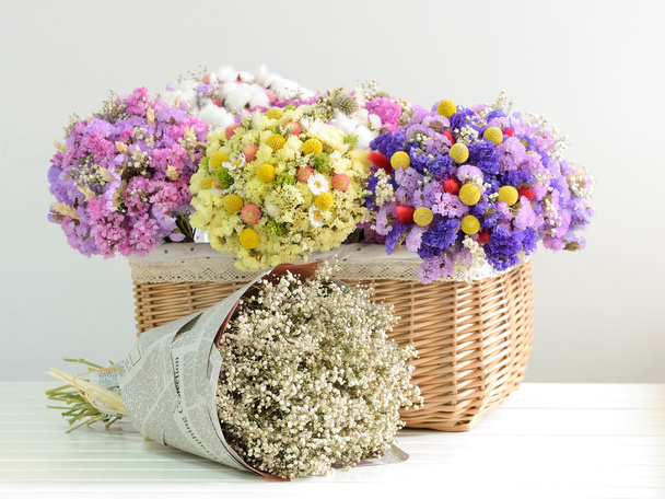 όμορφη αποξηραμένα λουλούδια - Φωτογραφία, εικόνα