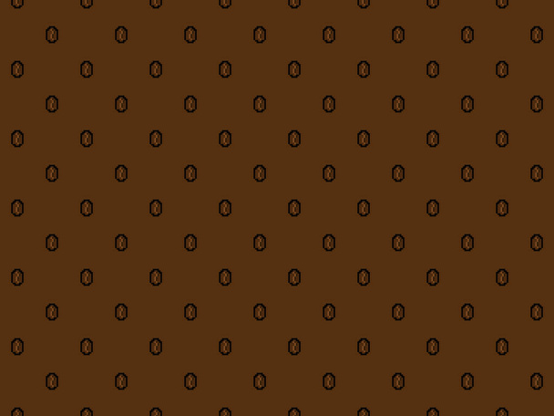 Kávébab háttér (zökkenőmentes minta) - Fotó, kép