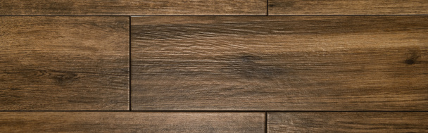 barna, fa laminált padló háttér, felső nézet, banner - Fotó, kép