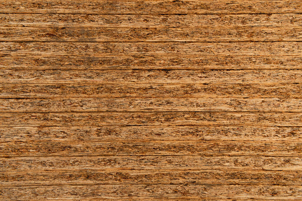 background of natural, stacked pressed wood sheets - Foto, Imagem
