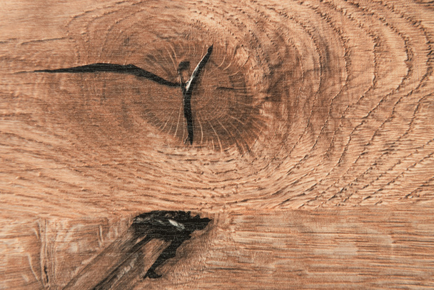 vista de cerca de la superficie de madera envejecida natural, vista superior - Foto, Imagen