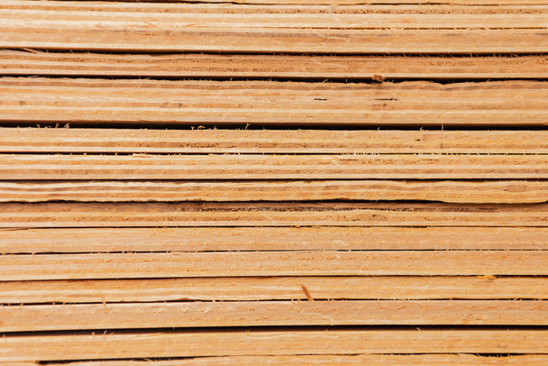 stacked plywood sheets textured background - Photo, Image