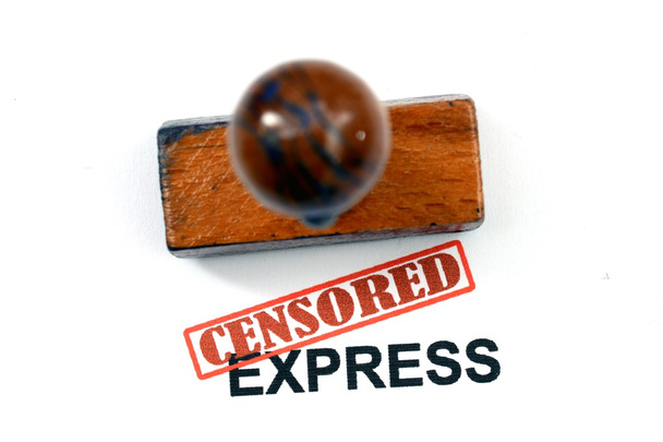 Censored expess - Photo, Image