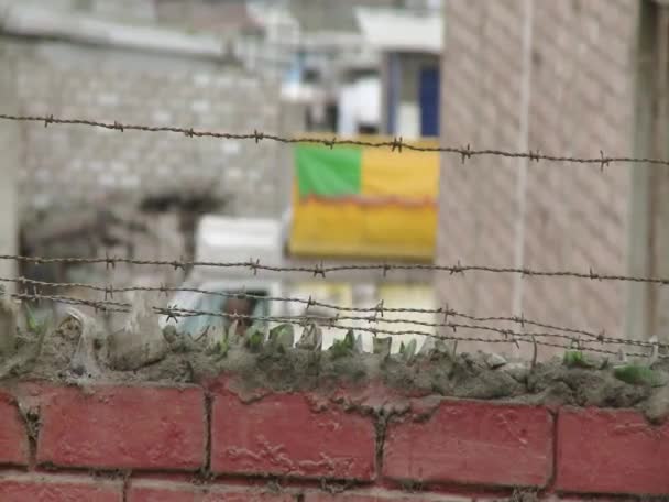 Stadtleben in Lima, Peru mit Straßenrand - Filmmaterial, Video