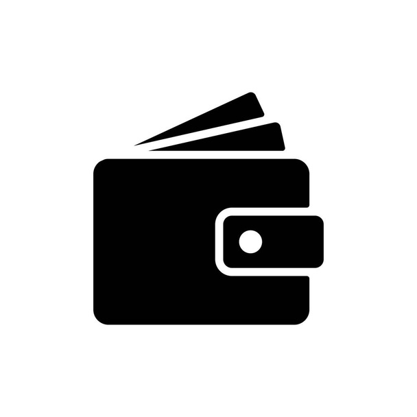 Vektor ikony kabelkového glyfu. Znamení o penězích izolované. Platba, on-line mobilní platba, účet, platba, plat, nákupní koncept. Elektronický obchod - Vektor, obrázek