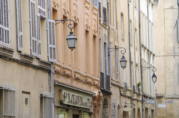 Rue de Montigny, Aix-en-Provence, Francie - Fotografie, Obrázek