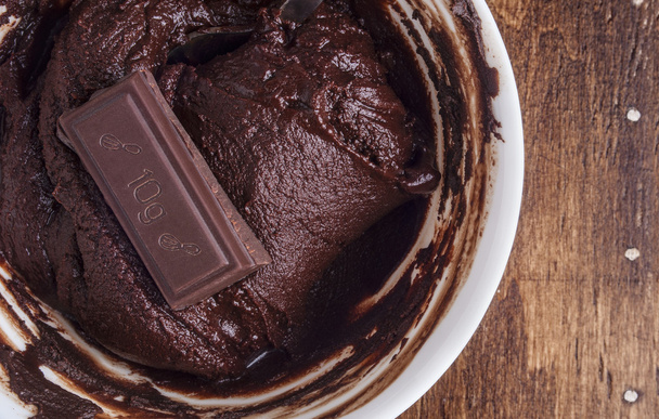 Tál csokoládé krém - Fotó, kép