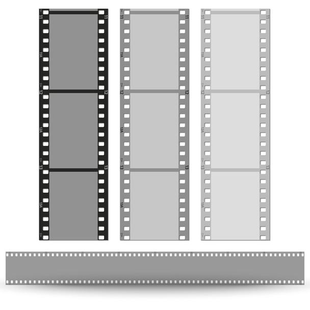 Set of films pattern - Vector, Image
