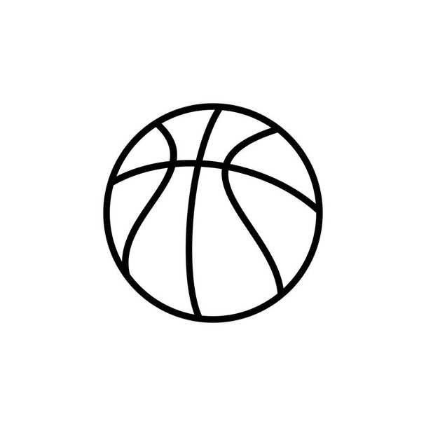 Μπάσκετ εικονίδιο διάνυσμα. Εικονίδιο μπάσκετ. Εικονίδιο φορέα λογότυπο μπάσκετ - Διάνυσμα, εικόνα