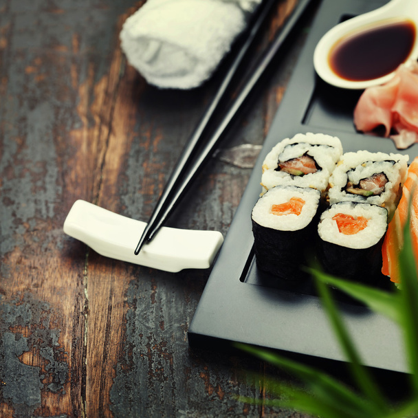 sushi set - Фото, изображение