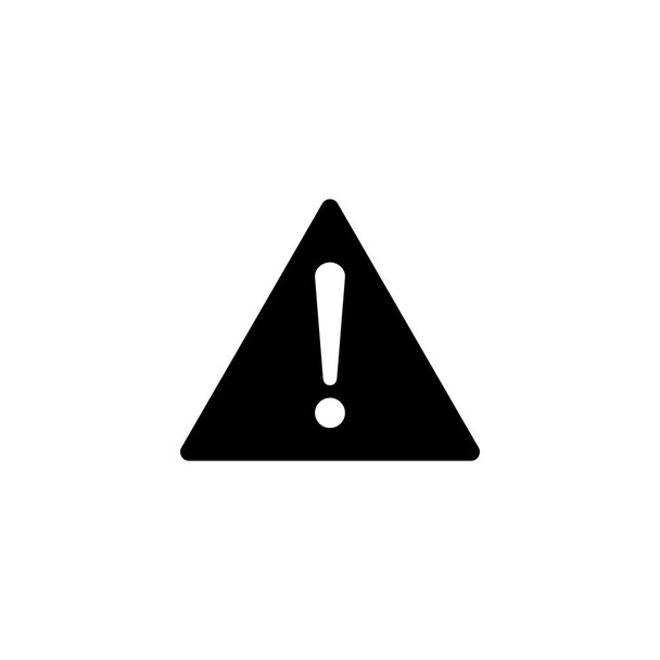 Exclamation danger sign. attention sign icon. Hazard warning attention sign - Vector, Image