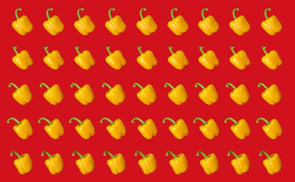 Žlutá paprika vzor - Fotografie, Obrázek