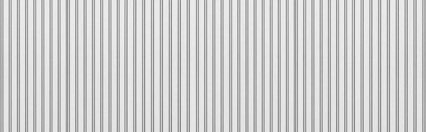 Панорама белого гофрированного металлического фона и поверхности текстуры или оцинкования стали - Фото, изображение