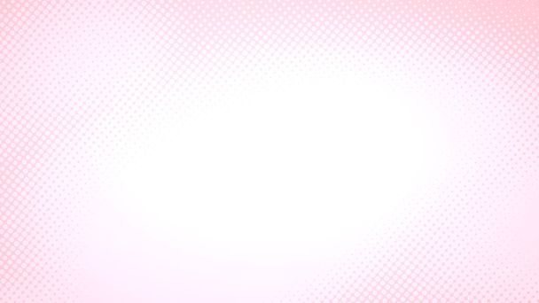 Punto rosa patrón gradiente textura fondo. Ilustración abstracta arte pop medio tono y estilo retro. concepto de San Valentín diseño creativo, - Foto, imagen