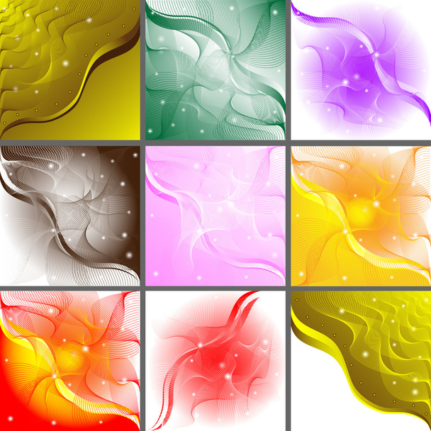 Set of vector backgrounds - Vector, Image