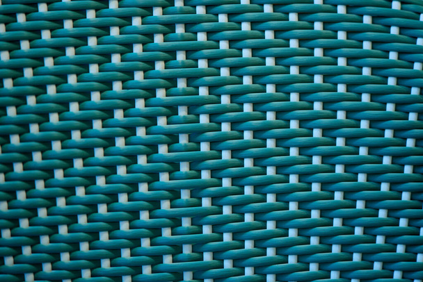 Colored wicker weave forming an abstract texture. - Photo, Image