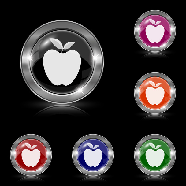 Apple-pictogram - Vector, afbeelding